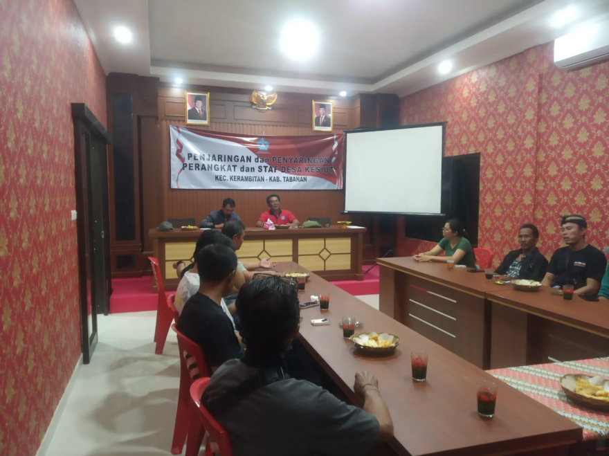 Rapat Ketahanan Pangan Desa Kesiut